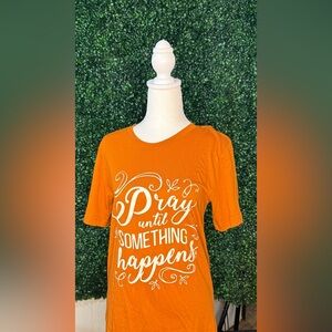 Orange Graphic Tee